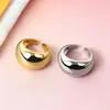 Anillos Abiertos de Estilo Europeo y Americano para Mujeres, Superficie Lisa, Elegantes, Lujo Ligero, Anillos Abiertos para el Dedo Índice, Moda Transfronteriza, Joyería Versátil de Alta Gama