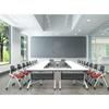 Mesa de treinamento dobrável e combinação de cadeira mesa de treinamento para estudantes e cadeira mesa de conferência dobrável mesa de treinamento mesa de conferência dobrável