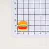 Juguetes de Comida de Simulación, Accesorios de Resina, Hamburguesas y Papas Fritas, Accesorios Hechos a Mano DIY, Materiales para Decoración de Llaveros al por Mayor