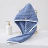 Toalla Turbante Gruesa Súper Absorbente de Secado Rápido para Cabello de Mujer, Gorro de Ducha de Doble Capa para Secar el Cabello, Comercio Transfronterizo