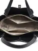 Bolso de mano de comercio exterior, piel genuina, gran capacidad, bolso tote para el trabajo, negro, versátil para uso diario, bolso tipo cubo transfronterizo, venta al por mayor personalizada