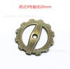 Maquinaria para joyería de aleación al por mayor engranaje 19 engranajes accesorios diy comercio exterior AliExpress venta caliente