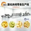 Extrusora de doble husillo 200-400 kg/h equipo de extrusión de alimentos snacks de grano de maíz