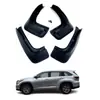 Para-barros para Carro Adequados para Modelos Toyota Highlander 2015-2020, Para-lamas Dianteiros e Traseiros, Conjunto de 4 Peças, Proteção Anti-Lama e Água