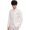 Traje de hombre de negocios, entallado, pequeño, chaqueta, informal, profesional, formal, para novio, padrino de boda, vestido de boda.