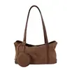 Bolso de Hombro Versátil Retro Europeo y Americano Bolso Tote Casual de Alta Calidad a la Moda Bolso de Mano Simple para Viajes Diarios