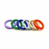 Anillo de Resorte de Aleación de Zinc Pintado, Hebilla Redonda Pequeña para Bolsos, Anillo Abierto para Joyería, Anillo de Resorte Pintado en Spray de Colores, Hebilla para Muñecas