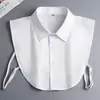 Cuello falso universal para camisa formal, para hombre y mujer, combina con todo, profesional, para otoño, invierno y primavera, con diseño decorativo.