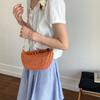 2026 Verano Nuevo Elegante y Moderno Bolso de Hombro Cruzado de Moda Versátil Tejido con Adornos Metálicos Bolso Cuadrado Pequeño