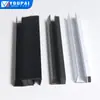 Ducha Puerta de Cristal Templado Tira Selladora Tira de Silicona Impermeable Separación Seco y Húmedo Resistente al Frío y al Calor Tira Bloqueadora de Agua