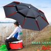 Guarda-chuva de pesca Universal Dobrável Grande Proteção Solar à Prova de Chuva Proteção UV Guarda-chuva de Pesca Ao Ar Livre 2,6 m Guarda-chuva Grande Guarda-chuva de Pesca