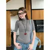 Camiseta negra de cuello alto medio, manga media para mujer, nueva colección otoño/invierno 2026, elegante y ajustada, top de capa base de manga de tres cuartos