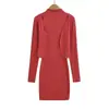 Conjunto de Dos Piezas Cardigan con Vestido Elástico Delgado sin Mangas Coreano para Mujer Elegante Sexy Ajustado al Cuerpo Conjunto de Falda Corta