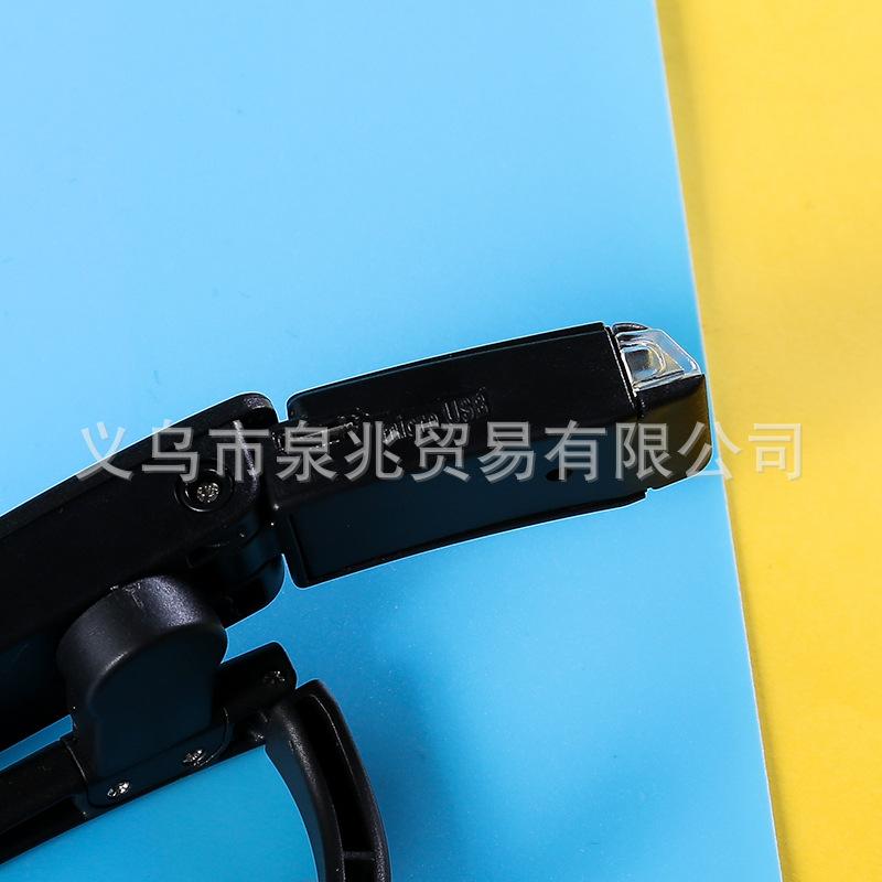 头戴放大镜
