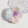 Horquilla de Flor Rizada Popular Transfronteriza Pinza de Flor de Moda Pinza Grande para el Cabello de Mujer Pinza Lateral Pinza para la Mitad de la Cabeza Pinza para la Parte Trasera de la Cabeza Tocado
