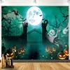 Tela de Fondo de Payaso de Terror de Halloween Fondo de Foto para Fiesta de Casa Embrujada Tela de Fondo de Halloween Transfronteriza de Amazon