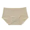 Roupa íntima básica de algodão puro aprimorada para meninas, 10A Antibacteriana, Confortável, que abraça o quadril, Respirável, 100% Algodão, Gancho estendido, Calcinha Triângulo