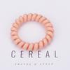 Gomas para el pelo de alambre de teléfono de colores macarrón para mujer, Bandas para coleta, Pulsera grande, Accesorios para el pelo, Estilo Ins