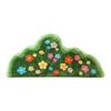 Alfombra Tufted de Musgo de Hierba Verde Alfombra de Suelo Delante del Espejo Habitación de Niños Dormitorio Mesita de Noche Guardarropa