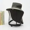 Sombrero Anti-Mosquitos para Pesca para Hombres, Protección Solar para Mujeres, Máscara Anti-Insectos para Montañismo al Aire Libre, Cubierta para la Cabeza Anti-Abejas, Sombrero de Sol para Pesca Nocturna de Verano
