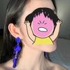 Aretes de Borla de Pétalos de Rosa Roja de Año Nuevo para Mujer Otoño e Invierno Aretes Largos Exagerados Adecuados para Invierno Aretes de Año Nuevo