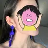 Pendientes de Borla de Pétalo Hechicera Azul para Mujer 2024 Nuevos Pendientes de Diseño de Nicho con Sentido Pendientes Largos Distintivos Exagerados