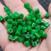 Contas Soltas de Jade Contas Cilindricas Secas de Jade Contas Soltas Passepartout de Esmeralda Pulseira Colar de Contas Soltas Tecidas Contas de Jade