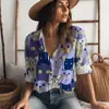 Camisas Nuevas para Mujer 2023 con Muchos Gatos Impresión Digital 3D Estilo Anime Lindo Tendencia de Moda Casual Japonés y Coreano
