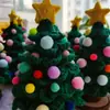 Comercio Exterior Estación Independiente Transfronteriza Nuevo Dibujo Animado Árbol de Navidad Adornos Festivos Decoración Navideña Moda Escritorio Adornos Pequeños