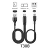 Cable Adaptador OTG de Tarjeta de Sonido para Transmisión en Vivo para Teléfonos Móviles, Compatible con Tipo-C de Apple y Android, para Carga Simultánea y Transferencia de Datos