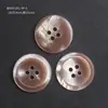 Botones populares de concha natural, moderno diseño floral, accesorios de alta calidad para ropa, joyería hecha a mano para DIY