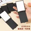 Espelho Dobrável Transparente com Glitter Gelatina Tendência para Mesa de Escritório Espelho de Maquiagem de Lado Único Personalizado em Pequenas Quantidades Espelho para Presente Corporativo