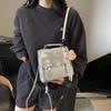 Mochila Transfronteriza Moda Nicho para Mujer Portátil Estilo Coreano Mochila Escolar para Estudiante Bolso Cuadrado Pequeño de Alta Gama Mochila de Viaje de Ocio