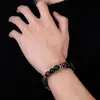 Pulsera Transfronteriza de Ojo de Tigre y Piedra Volcánica para Hombres, Pulsera de Moda Trendy de Venta Caliente Transfronteriza para Mujeres, Joyería Versátil de Alta Gama
