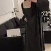 Pijama de lujo ligero de primavera y otoño, dulce y holgado, talla grande 150 kg para mujeres de talla grande, estilo casual largo con un toque de alta gama y detalles de encaje