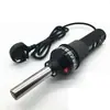 Pistola de Aire Caliente Portátil Gongjue 8018LCD para Pequeñas Reparaciones Electrónicas, Pistola de Soldadura Ligera con Boquilla, Pantalla Digital y Ajuste de Temperatura