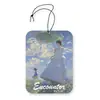 Tabletas de Fragancia para Coche con Diseño de Pintura al Óleo de Paisaje, Fragancia de Alta Gama de Larga Duración, Eliminación de Olores, Accesorio para Coche para Mujer