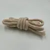 Cordão de Corda Trançada de Poliéster de 5 mm, Corda Trançada Colorida Feita à Mão, Cordão de Fechamento Paracord, Cordão para Chapéu