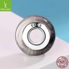 Pulsera de cuentas Ziyun de plata, accesorios de bricolaje, joyería hecha a mano, abalorio femenino de plata de ley 925, cuentas de vidrio SCZ066