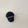 Gorras Infantiles para Niños y Niñas, Estilo Coreano de Primavera y Otoño, Gorras de Béisbol Bordadas con Letras, Delgadas y Modernas