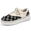 Zapatillas de caña baja de moda y personalizadas estilo coreano para hombre, Nuevos Zapatos Deportivos Casuales Transpirables de Primavera y Verano, Zapatos de Skate para Jóvenes