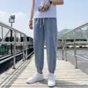 Jeans para Hombre Pierna Ancha Suelta Retro Americano Jeans Degradados Marca Trendy para Hombre Pantalones de Pierna Recta High Street Primavera y Otoño