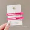 Presilhas de cabelo para meninas, presilhas laterais fofas para bebês, presilhas BB, grampos de cabelo de tecido, presilhas de cabelo para meninas pequenas, presilhas para franja da testa