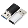 Adaptador USB tipo C hembra a USB 3.0, transmisión de 5G, convertidor OTG, adaptador de teclado, ratón y audio para computadora