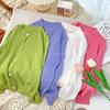 Ropa de Protección Solar para Niñas Delgada Verano 2025 Nueva Cárdigan de Aire Acondicionado de Seda Helada Suave y Cera para Niños Chaqueta Suéter para Bebé