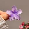 Horquilla con forma de huevo de flor de hada de colores transfronterizos europeos y americanos, pinza para el pelo con forma de flor, estilo retro, para mujer, con media cabeza de tiburón