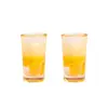 Yqt Taza de Cerveza Artificial Miniatura Casa de Muñecas Escena de Casa de Muñecas Adornos Resina Comida y Juego DIY Pequeños Accesorios