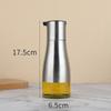 Olla de Aceite de Vidrio de Acero Inoxidable Sellada para Condimentos Salsa de Soya Vinagre Botella Suministros de Cocina Botella para Condimentos Aceite de Sésamo Más Vendido Aceite Comestible