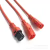 Los fabricantes suministran C14 a C13 con cable de alimentación de cola de bloqueo C13 RVV53 Cable de alimentación cuadrado de 0,75