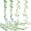 Amazon Transfronterizo Margarita Ratán Secreto Pasaje Pared Serpenteante Decoración Pastoral Ratán Artificial Flores Artificiales